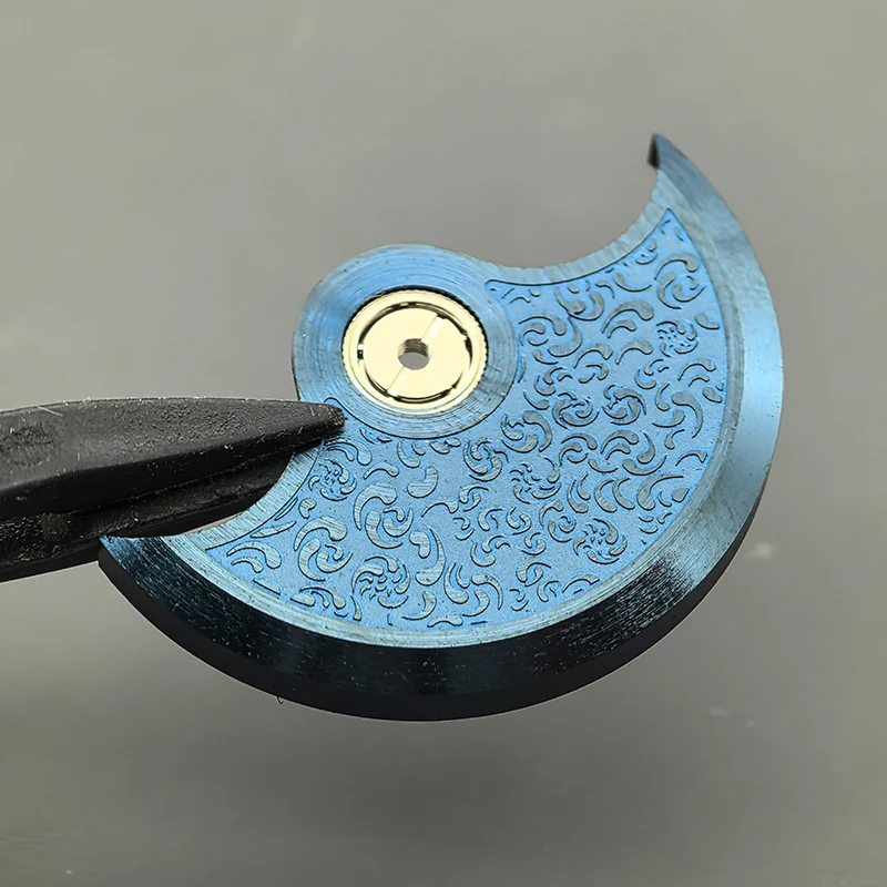 Mod NH35 NH36 Movement Automatic Hammer Rotor Fits NH34 NH70 NH38 4R35 6R 7S Movement SKX007 Watch Automatic Rotor Retrofit Part image 3