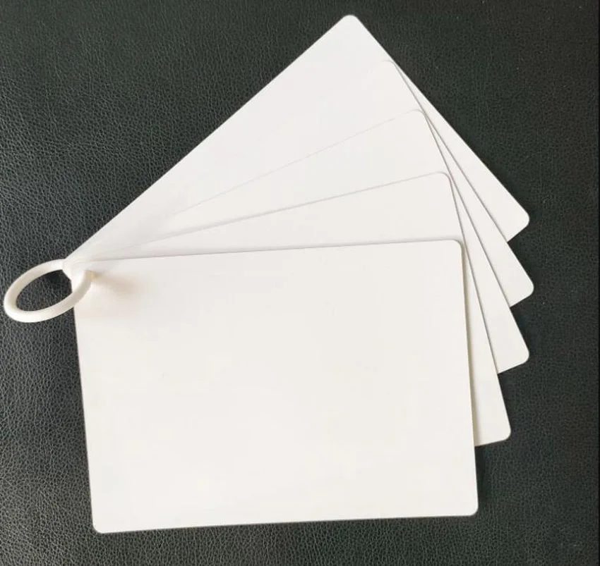 

5pcs Sublimation DIY White Blank PET Baby Book Cards