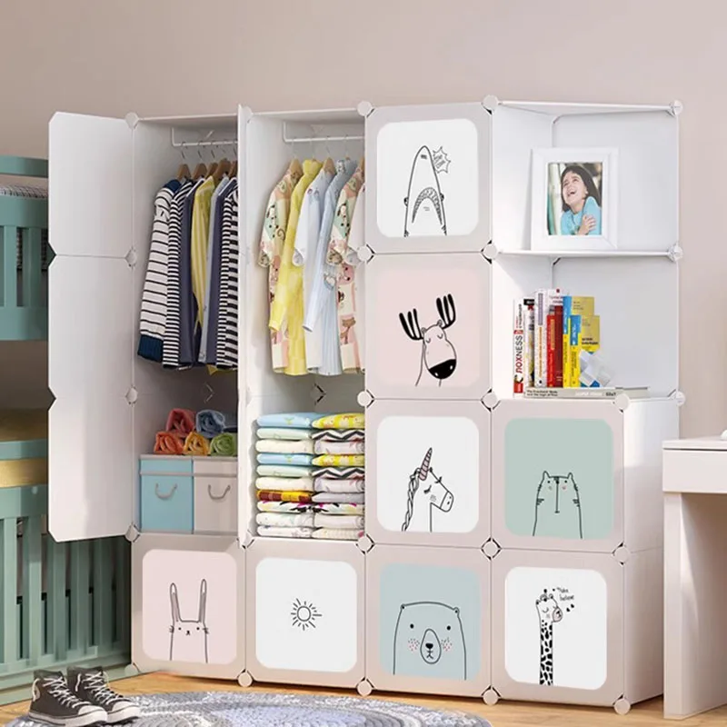 Cabinet Dining Wardrobe Drawers Baby Plastic Mirror Cabinets Jewelry Storage Cupboard Closet Organizer Muebles Salon Furniture