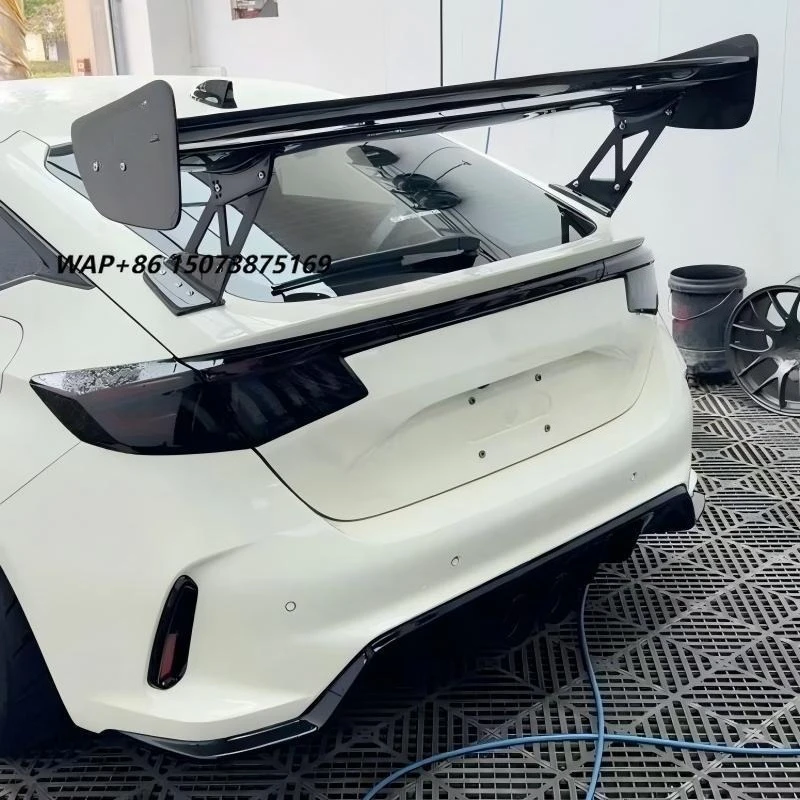 V-oltex Style VTX2 Double Layer Rear Spoiler Carbon Fiber for 11th Gen Type R FL5