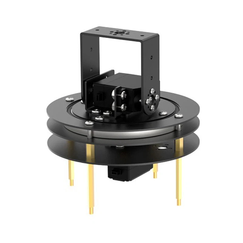 2 Dof Robot Metal Rotating Platform Programmable Electric Pan/Tilt Manipulator Horizontal And Vertical Rotation Robot DIY Kit