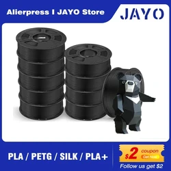 JAYO PLA PLA PLUS ABS PETG filamento de seda 1,75 MM 10 rollos/juego de recambios no tóxico PLA Meta filamento de impresora 3D regalo DIY