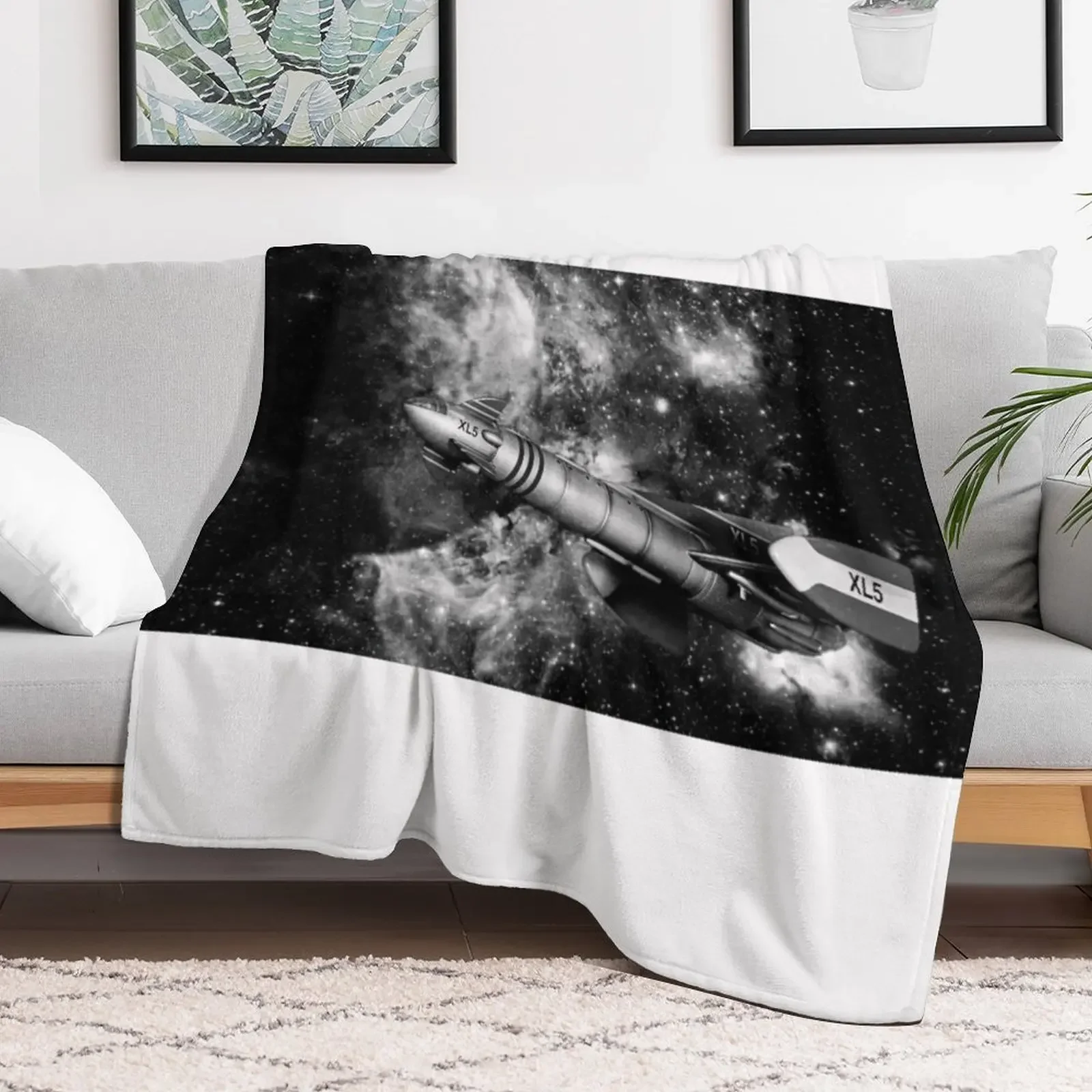 Fireball XL5 Throw Blanket Stylish Decor Blanket Gift for Friends Roommate