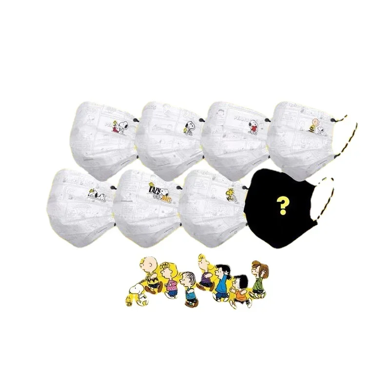 Snoopy Cartoon Adult Face Masks Anime Breathable Men Women Mascarillas Mouth Face Cute Outdoor Non-wove Dustproof Filter Mask