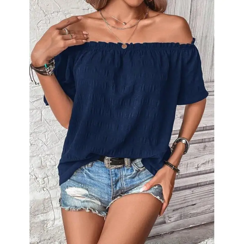 Pakaian Dalam Pria Kasual Kulit PU Berkualitas Tinggi dengan Kerah Berlapis untuk Dekorasi dan Gaya Cross Border Sle...