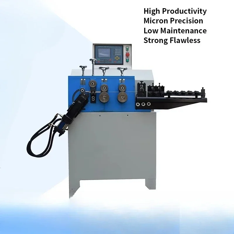 Automatic Engine 2-6mm Iron Keychain Making Ring Forming Machine