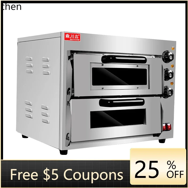 cc26  oven pia oven, one layer, two layers, two plates, large-capacity baking bread oven, double layer