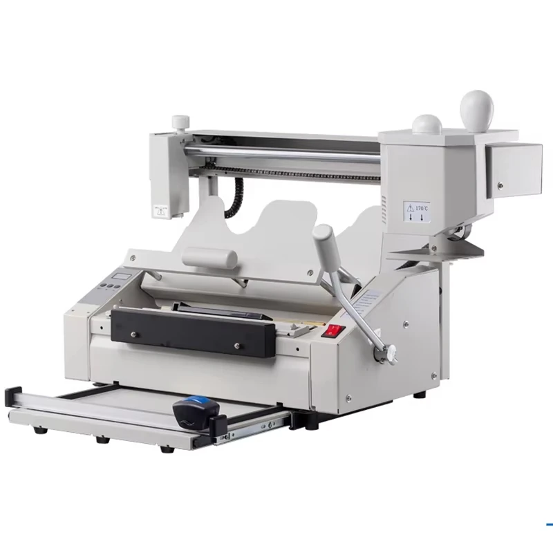 

For WDJB-5 Factory Wholesale Desktop Electric Manual Perfect A4 Size Books Glue Binding Machines