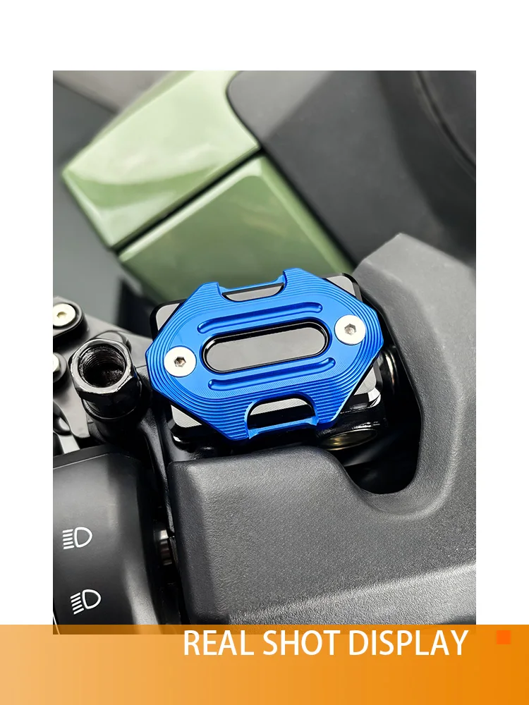 

For HONDA CBR250R CBR250RR CBR150R CBR125 CBR400R Motorcycle Front Brake Fluid Reservoir Cover Cap Decorative Guard Accessories