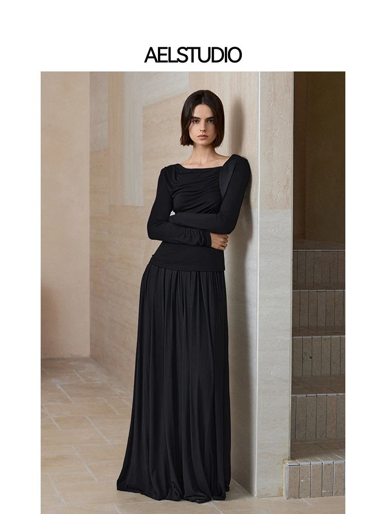 

Оригинальный роскошный комплект из двух предметов AEL Godd Sle, высококачественный женский ансамбль, длинный S...