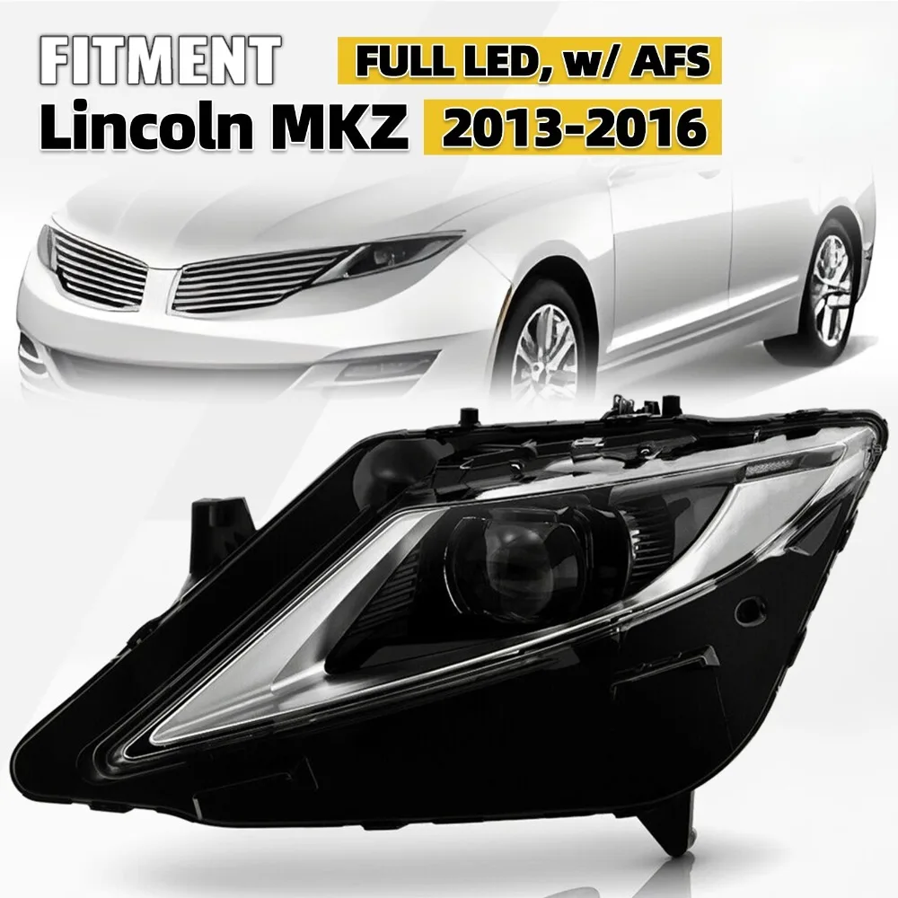 

Для Lincoln MKZ 2013-2016 гг. Полностью светодиодная фара с AFS и проектором, сторона водителя