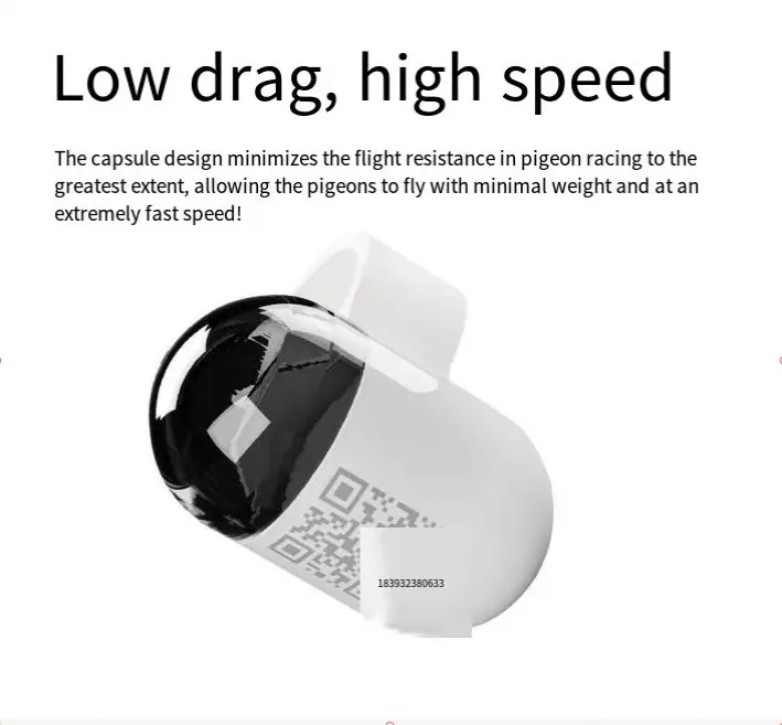 New Waterproof Mini Real Time Pigeon GPS Locator with 4G Network, Pigeon GPS Locator for Outdoor Flying