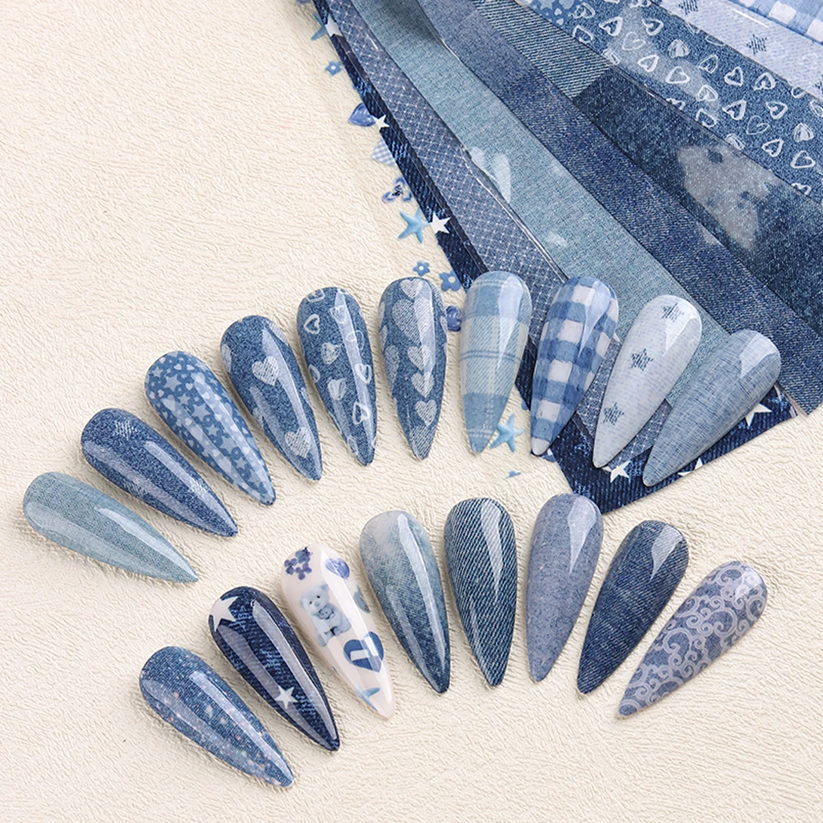 Carta transfer per nail art in - Nail Art Denim recensione e prezzo