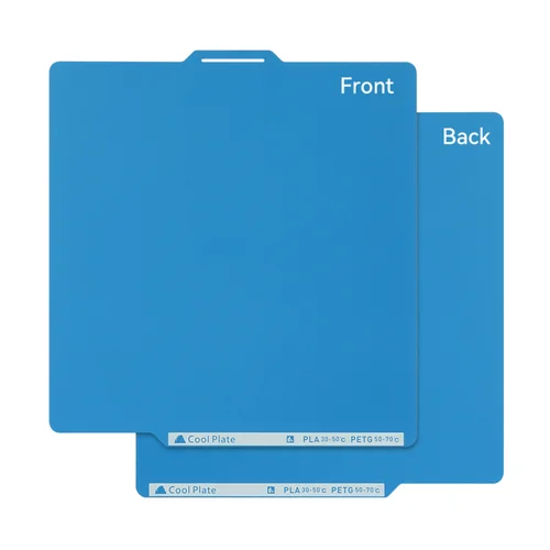 Para Bambu Lab X1/P1P/A1, placa de construcción de placa fría, placa de doble cara, hoja de acero de resorte, 256x256mm, cama térmica Bambulab, pieza de impresora 3D