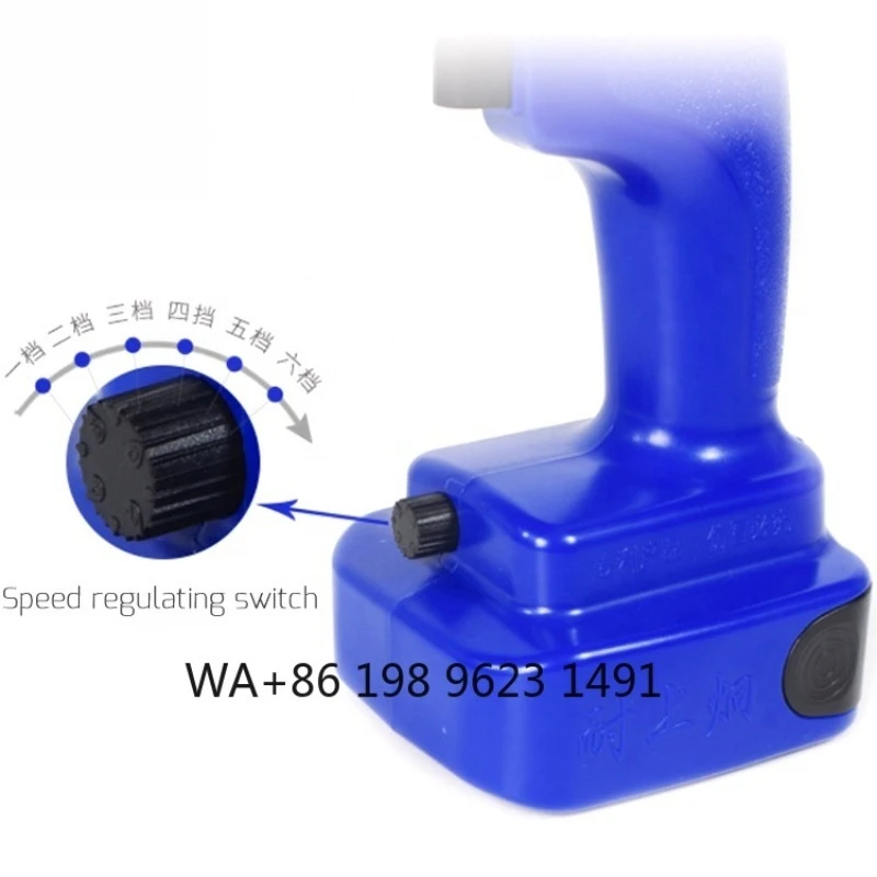 Industrial cordless caulking , lithium battery powered, capacity with double cartridge design, high efficiency tool