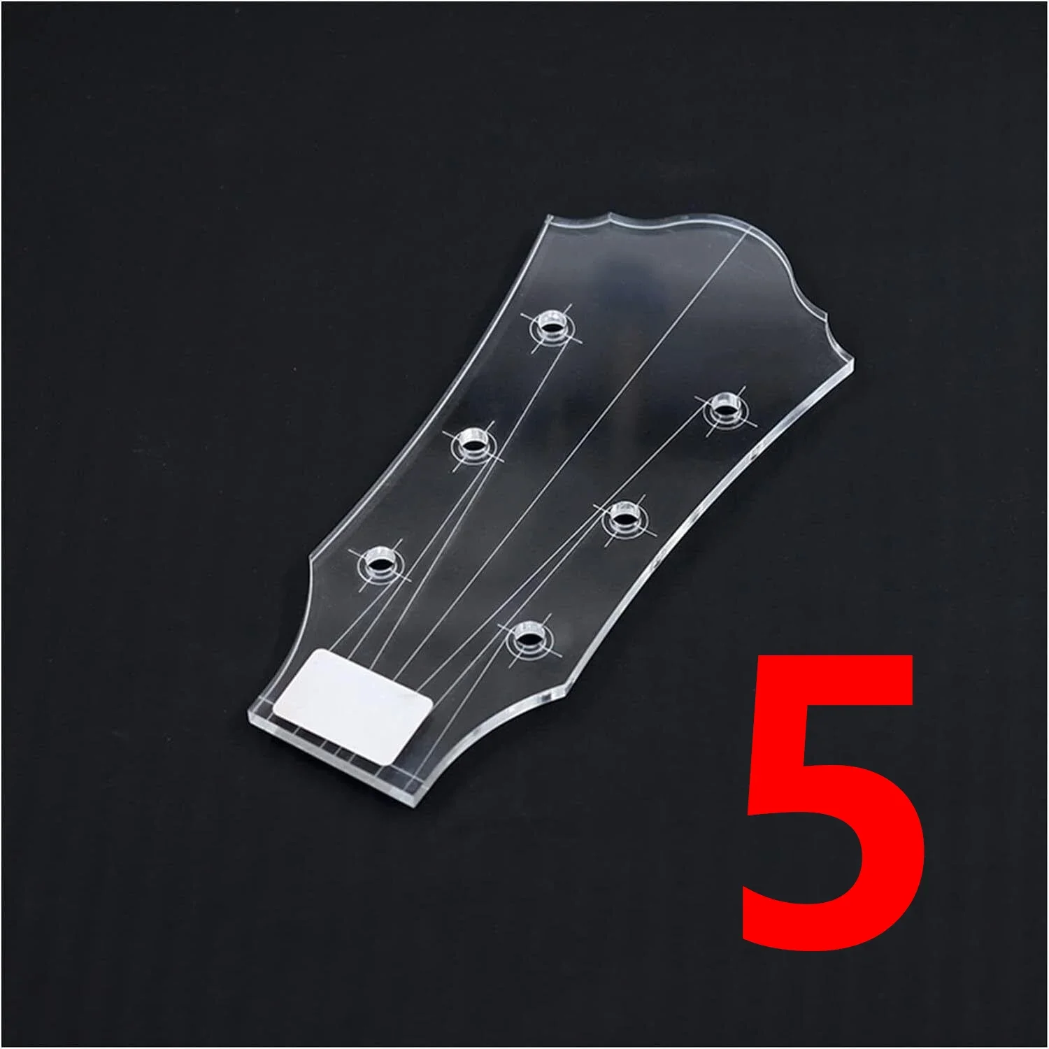 Guitar Tools Guitar Head Template Electric Guitar Acoustic Acrylic Making Mold Thickness 4mm