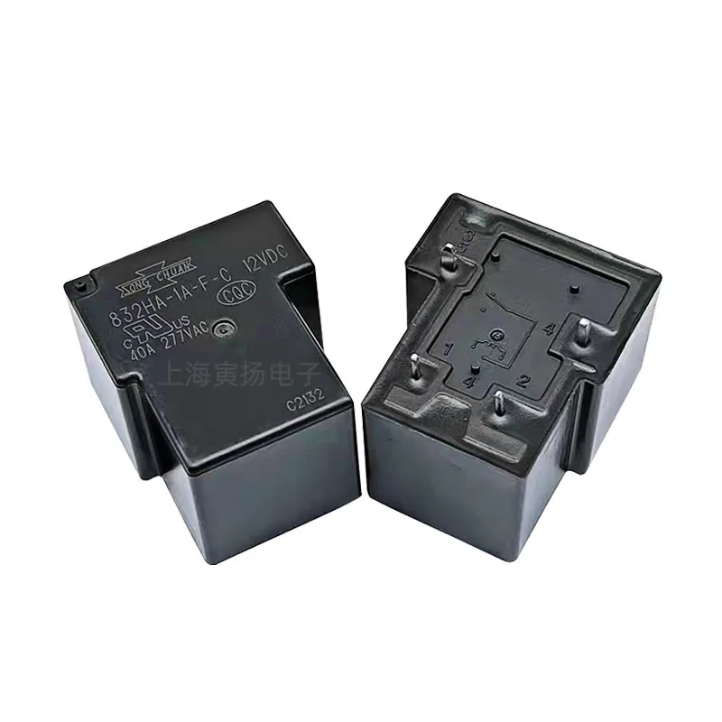 The new 832HA-1A-F-C 12VDC Relay 40A 12V 277VAC 4 pins are always on