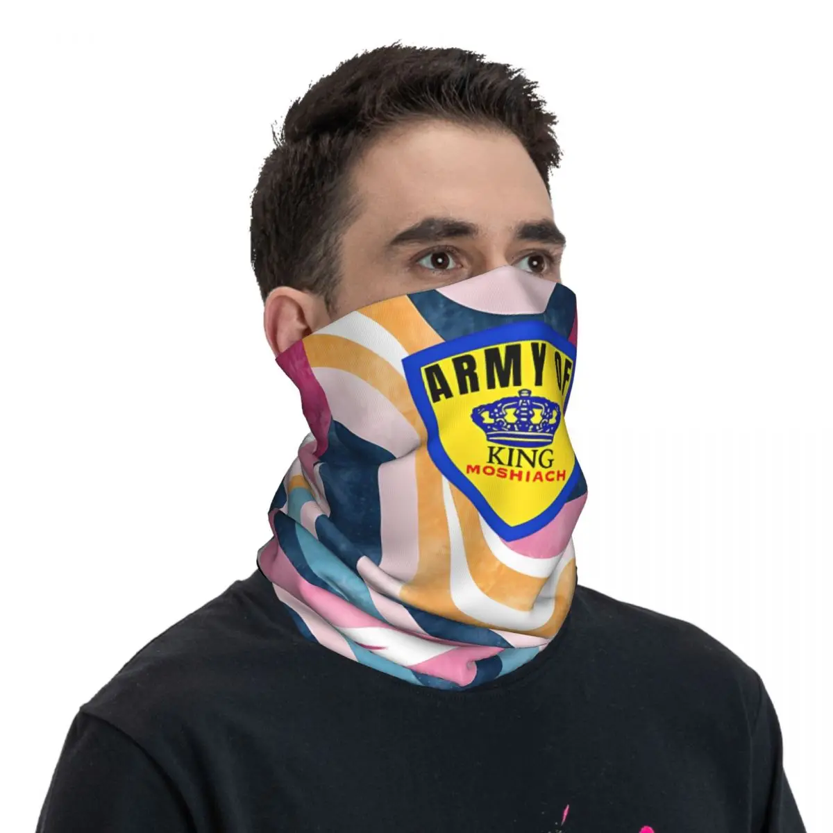 Incredibile Moshiach Bandana Neck ghetta stampata Motocross Face Mask escursionismo Unisex adulto inverno