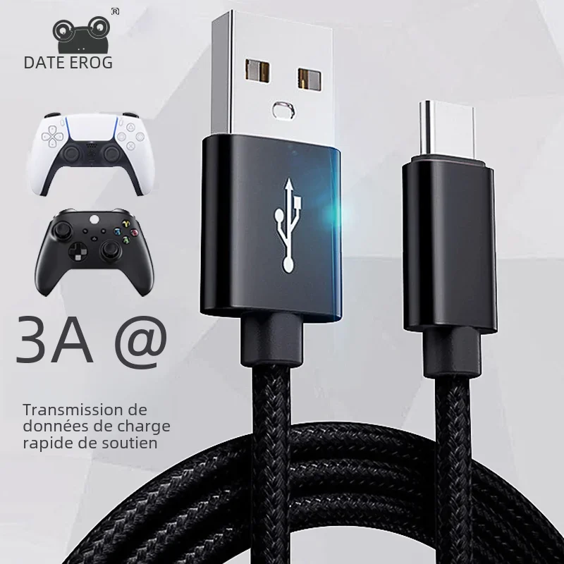 DATA FROG-Câble de charge USB Type C pour manette Playstation 5, accessoires de manette de jeu, PS5,