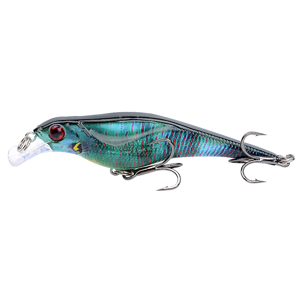 Mino Swim Minnow Crankbait Suspenso – Lubina con Lanzamiento Largo