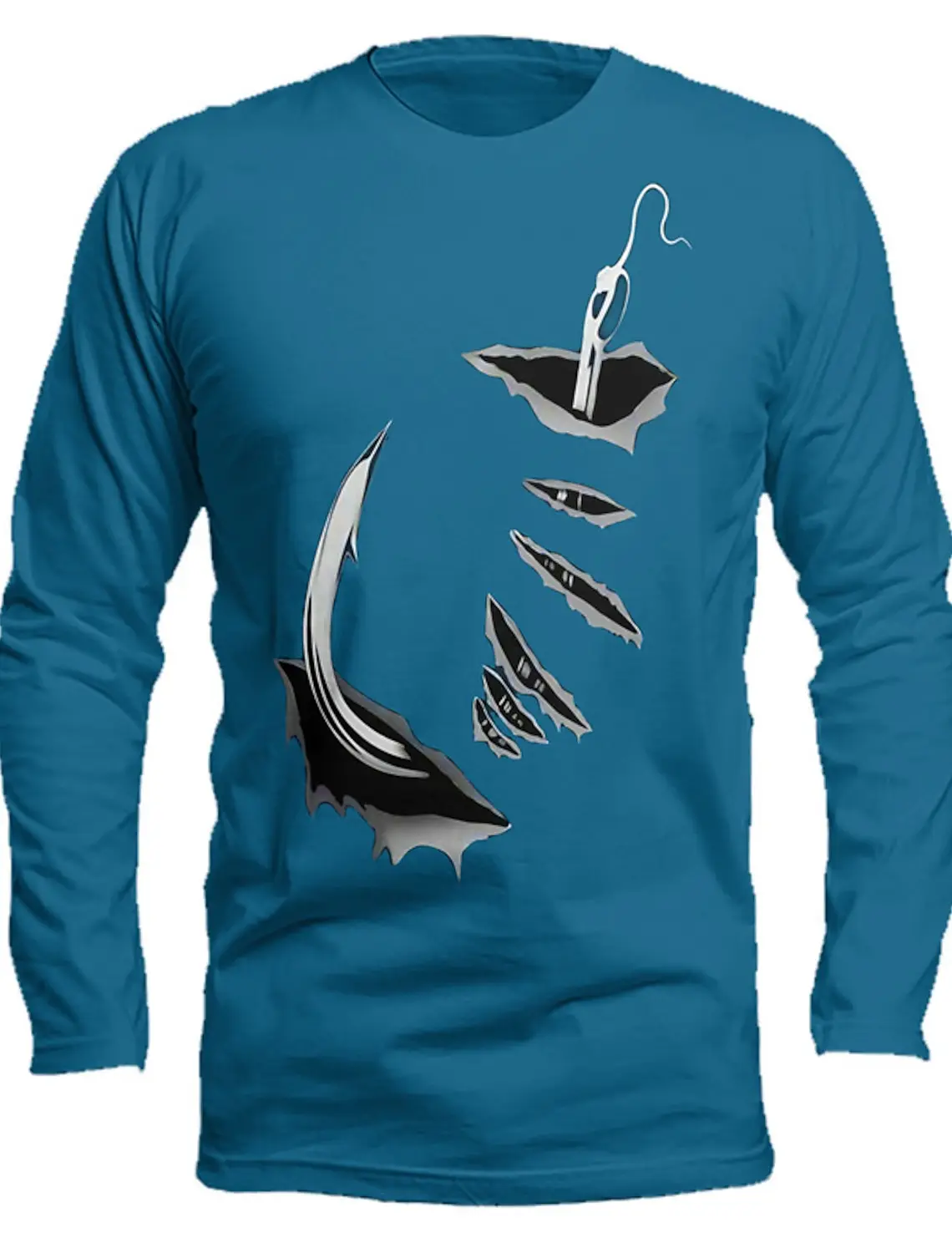 قميص صيد السمك للرجال في الهواء الطلق بأكمام طويلة للحماية من الأشعة فوق البنفسجية، مسامي، سريع الجفاف، خفيف الوزن، فتل العرق، صيد السمك في الصيف والربيع