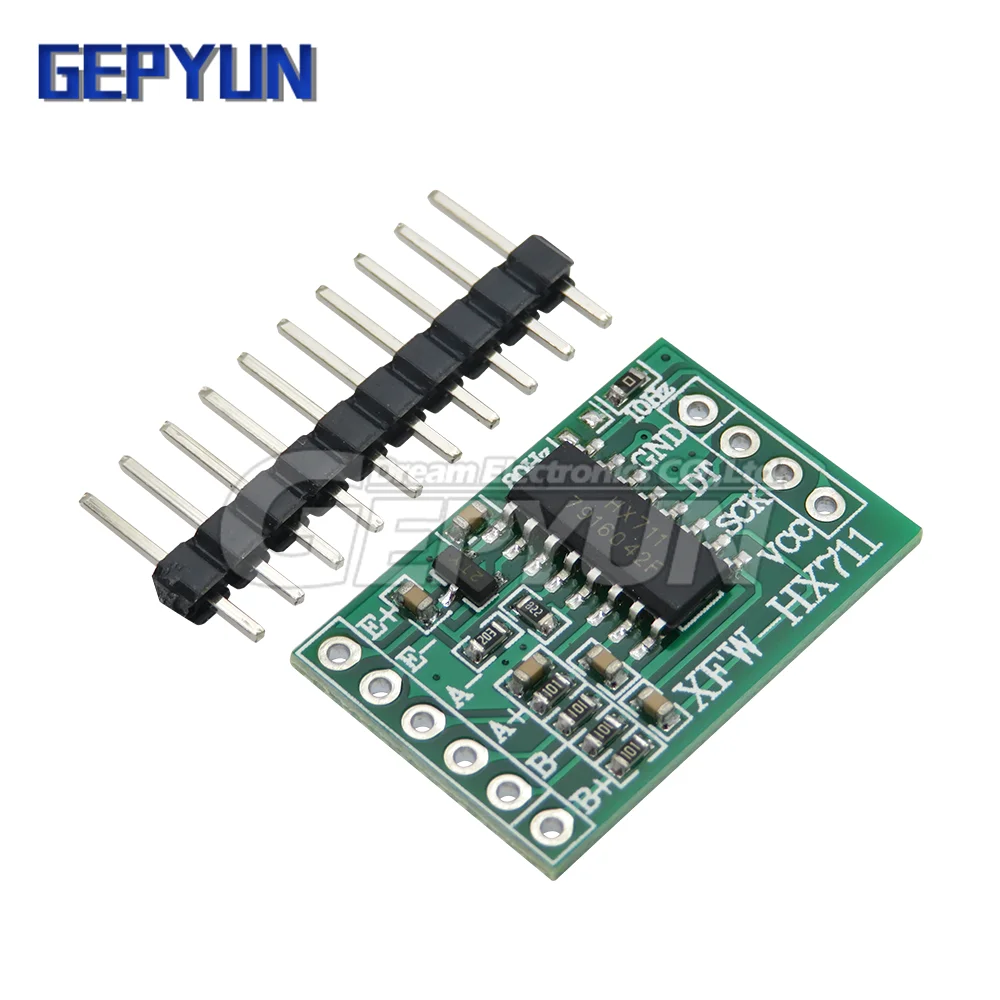 Dual-channel HX711 Weighing Pressure Sensor 24-bit Precision A/D Module