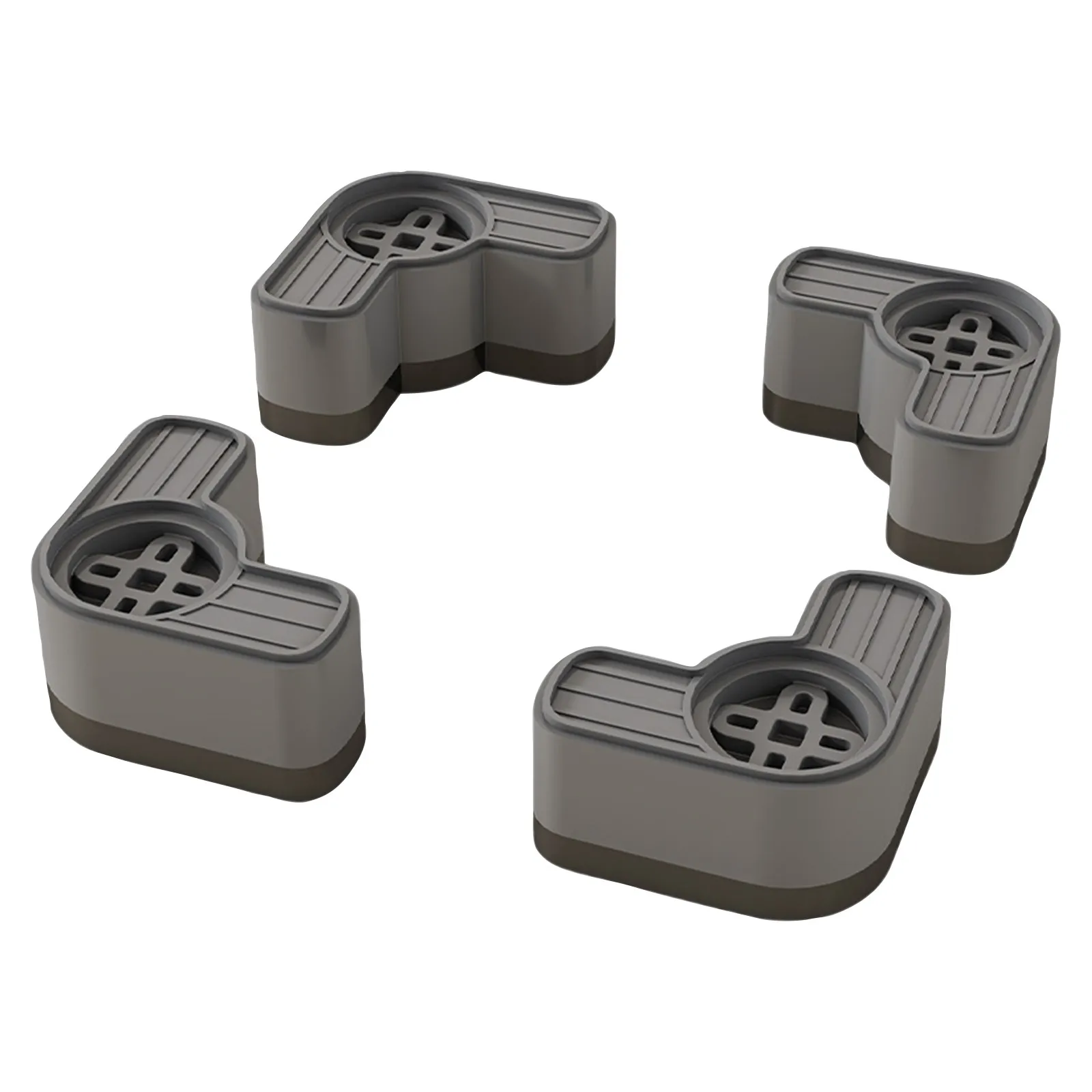 4Pcs Washing Machine Shockproof Anti-Skid Pads To Prevent The Washer Dryer From Moving Household Height Increasing Insoles