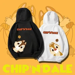 Chipmunk Chip 'n' Dale Hoodies Couple Set Cute Sports Jacket Ins Super Hot Hooded Sweatshirt Can Be Customized