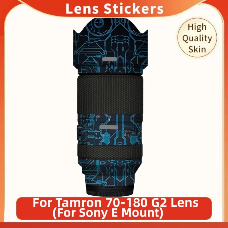 Decal Skin For Tamron 70-180mm F2.8 G2 A065 For Sony E Mount Lens Sticker Vinyl Wrap Film 70-180 2.8 F/2.8 Di III VC VXD II