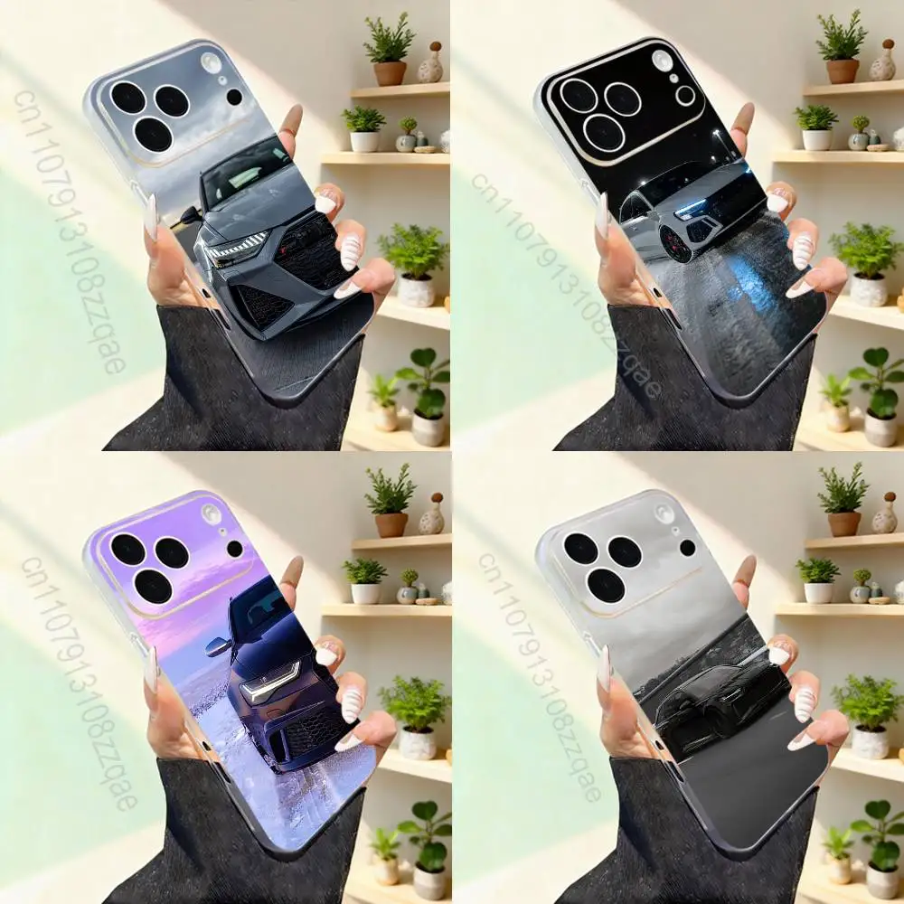 

Sports R-RS6 Super Car For iPhone 17,16,15,14,13,12,11,Pro,Max,Plus,Mini,SE4,E Magnetic For Magsafe Wireless Phone Case