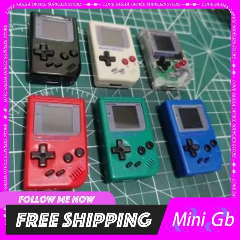 Mini Gb Handheld Game Console Game Classic Nostalgic Portable Custom Tf Card 100+ Game For Gameboy Games Birthday Gifts