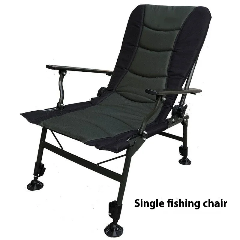 Silla de playa plegable portátil y barata para pesca al aire libre, jardín, bolsa con respaldo de tela Oxford, carga azul, sillas para exteriores de 150KG