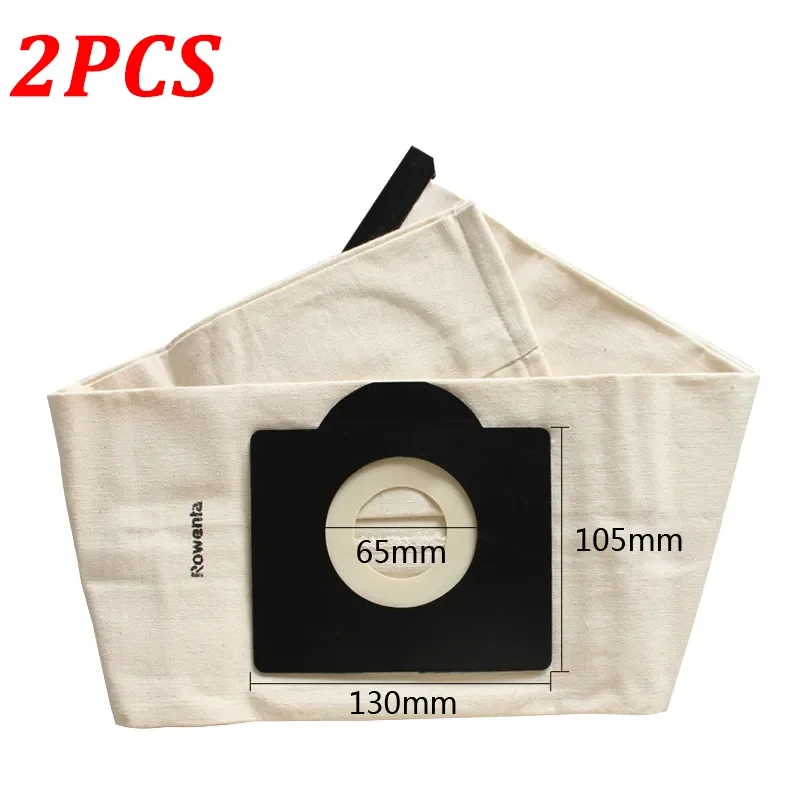 2PCS Washable Dust Filter Bag for Karcher WD3 MV3 WD3200 WD3300 SE4001 A2299 A2204 A2656 Vaccuum Cleaner Parts Accessories