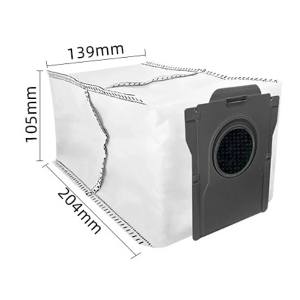 Replacement Dust Bags for MOVA Z60 Ultra Roller Complete Robot Vacuum and Mop Four layer Filtration System to Improve Air