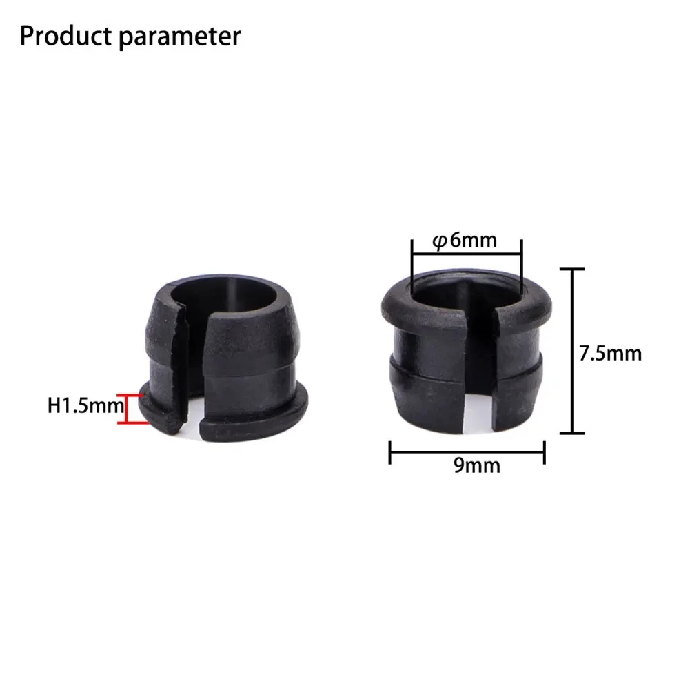 4pcs Reduce Casing Rim Rubber Plug Valve Conversion Sleeve Bicycle Valve Hole Adapter For AV To FV PRESTA-TO-SCHRADER