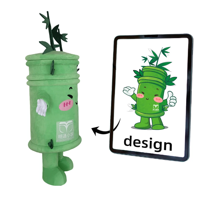 OEM ODM Customized EVA Animal Mascot Costumes for Adults with Custom Logo Printed and Inside Cool Fan Customized Mascot Costume