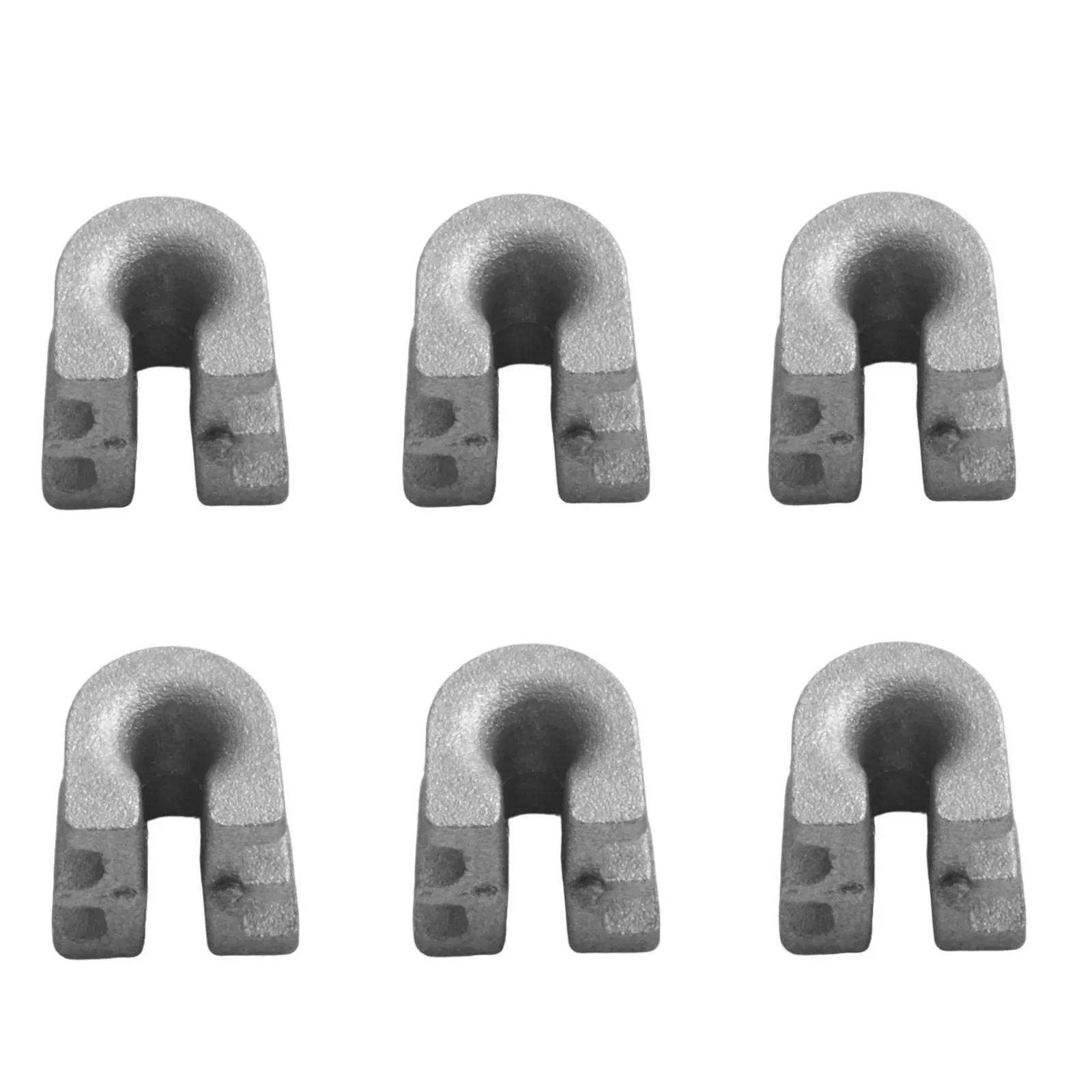 Cabezal de corte de 6 piezas, manga de ojal para Stihl FS90, FS200, FS55, FS70, FS85, retenedor de línea de ojales, herramientas de jardín