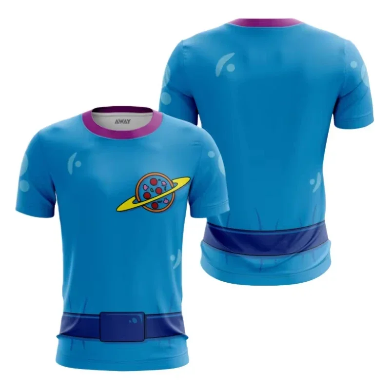2026 Latest Toy Movie Series Children's Role Playing 3D Printed T-shirt Breathable Quick Drying T-shirt Family Matching Clothing