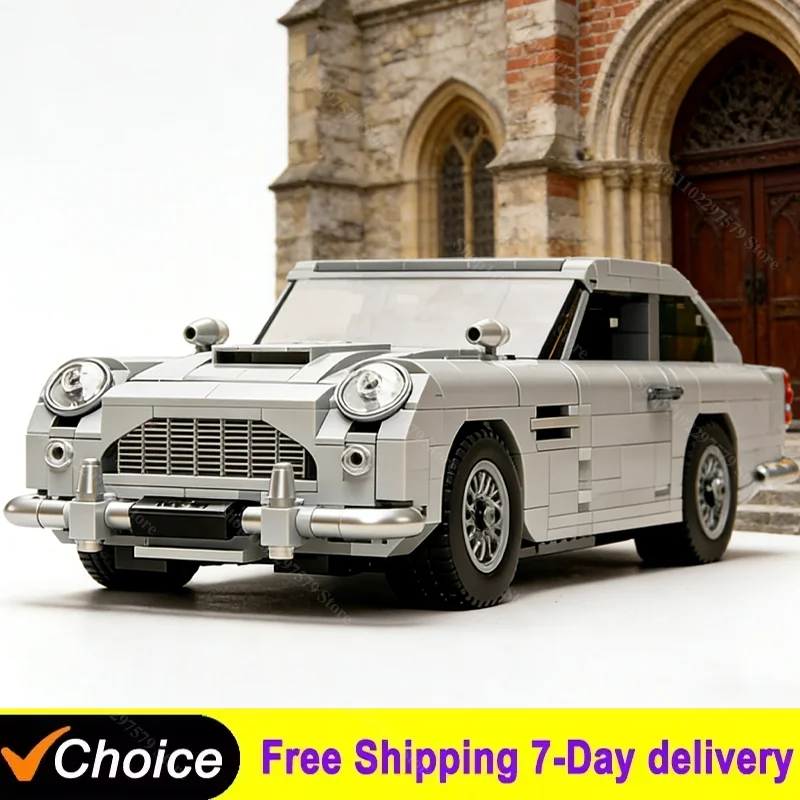 NOUVEAU 2026 – Ensemble de blocs de construction de voiture de la célèbre série technique, 1439 pièces – Jouet créatif à assembler pour enfants et adultes – Cadeaux de festival