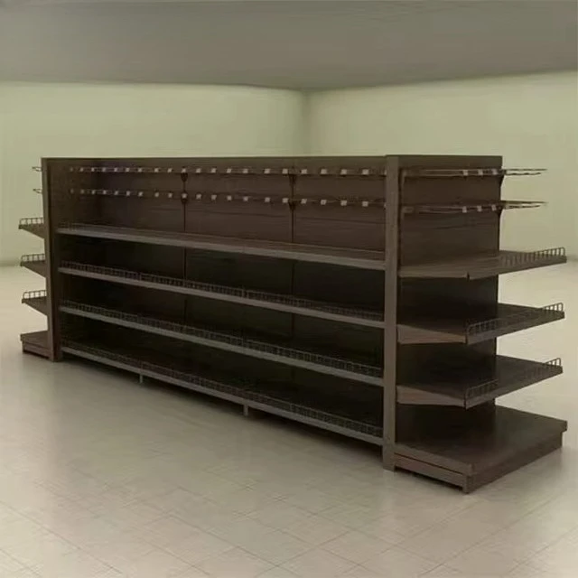 Double Side Gondola Display Shelves for Sale