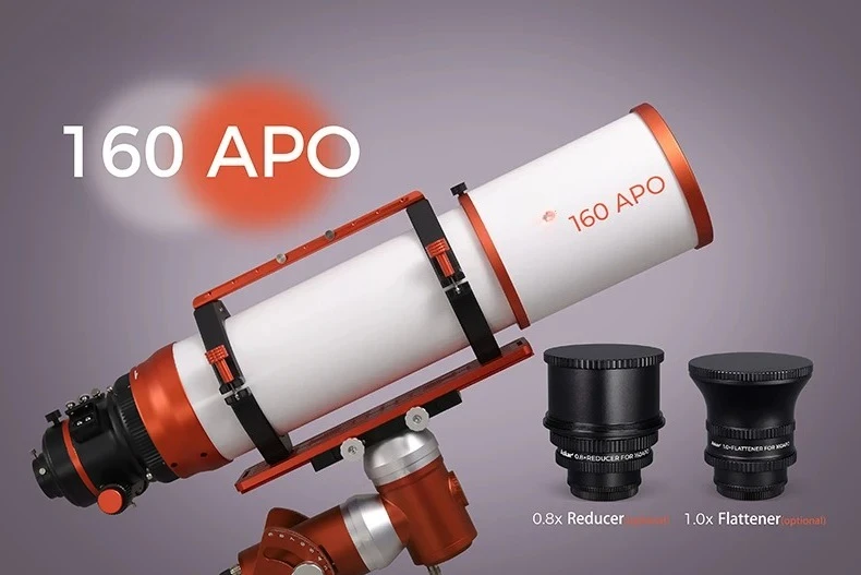 160APO 0.8x Full-frame Reducer Astronomical telescope accessories