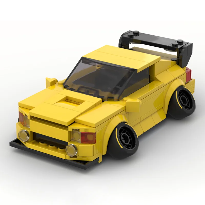 Modelo de carro de corrida de velocidade moc tijolos de construção desempenho compacto carro esportivo tecnologia modular crianças presentes do feriado montar brinquedo
