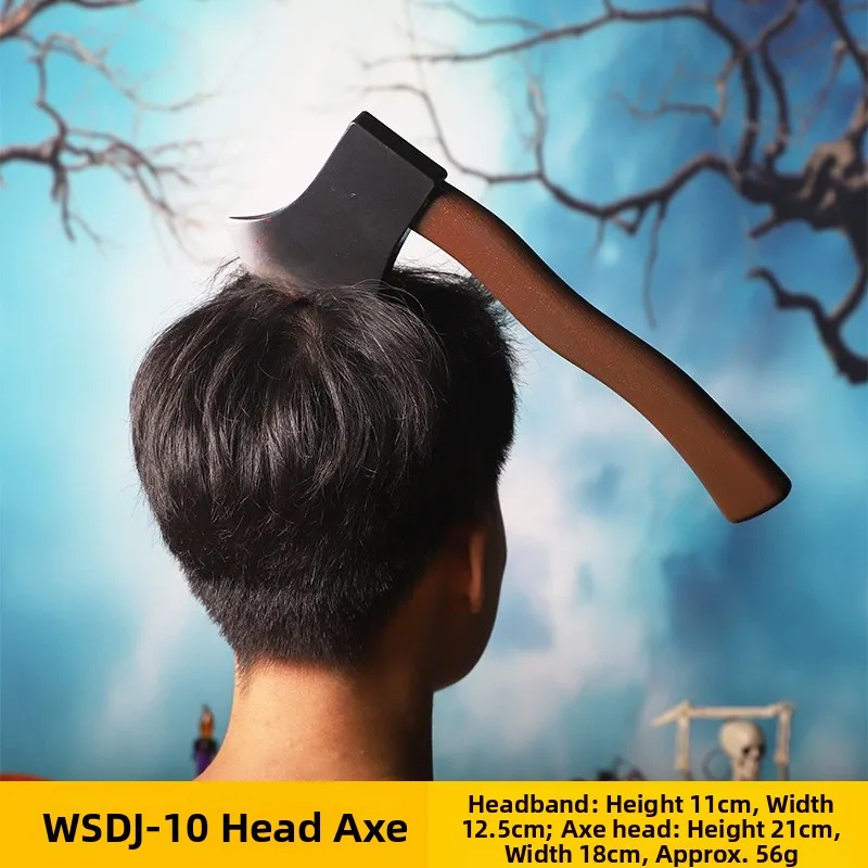 loween Scherzo Puntelli Ascia Tubo dell'ago Fascia per cani per animali domestici Puntelli per foto Fermaglio per capelli divertente Copricapo per cani Forcina Costume di scena