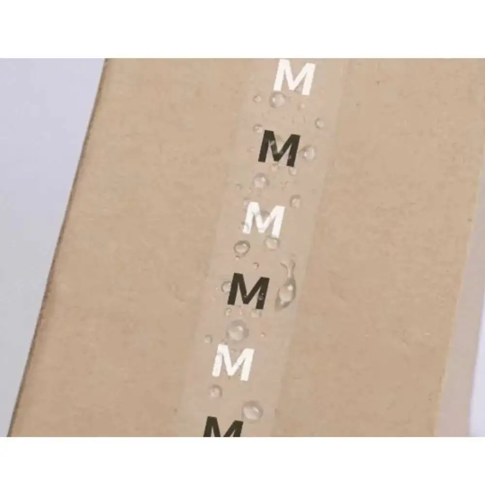 Kleidungsgrößen-Etikettenstreifen, selbstklebende transparente rechteckige Etiketten für Bekleidung, Kleidungsstücke, Hosen, gefaltete Kleidung, Display-Etiketten, Aufkleber – Detail 3