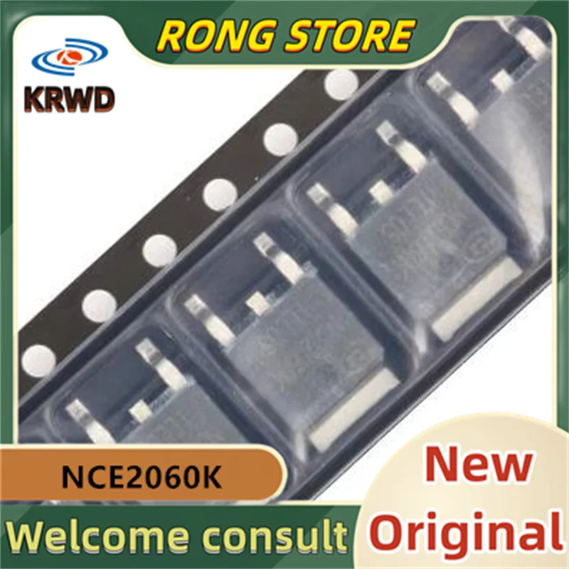 (50PCS/100PCS) NCE2060K  2060K TO-252-2 20V/60A  New and Original Chip IC