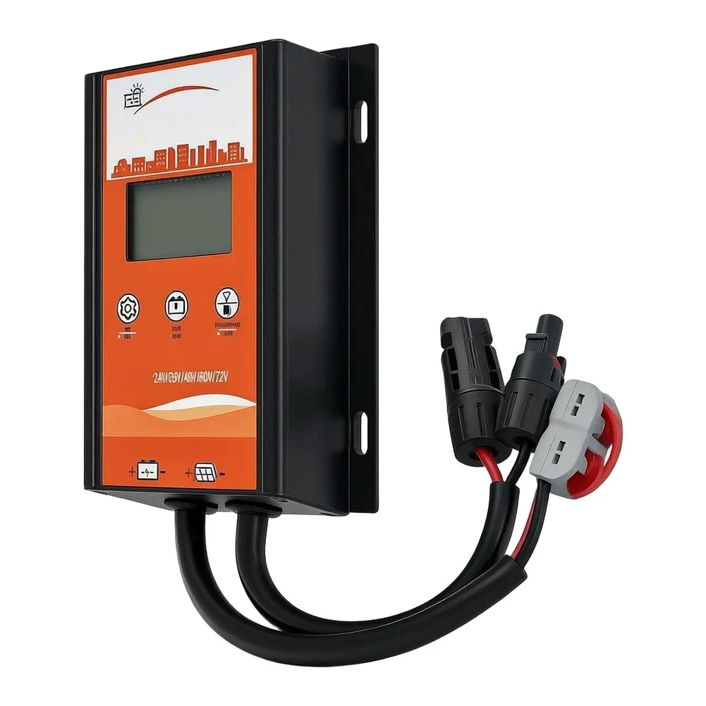 For MPPT 500W Solar Charge Controller With Step-up Voltage Function For 24V/36V/48V/60V/72V Auto Battery Systems Waterproof