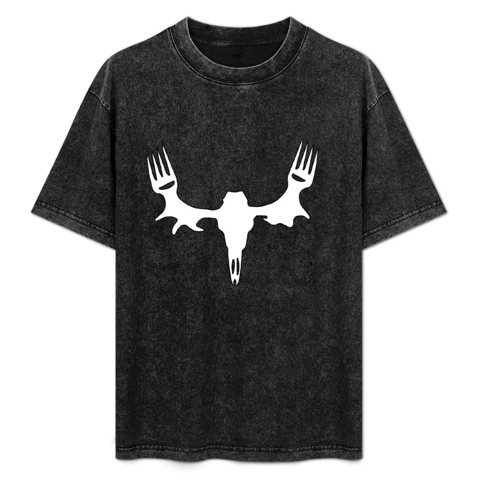 Meat Eater Deer Skull T-Shirt Summer Casual Loose T-Shirt
