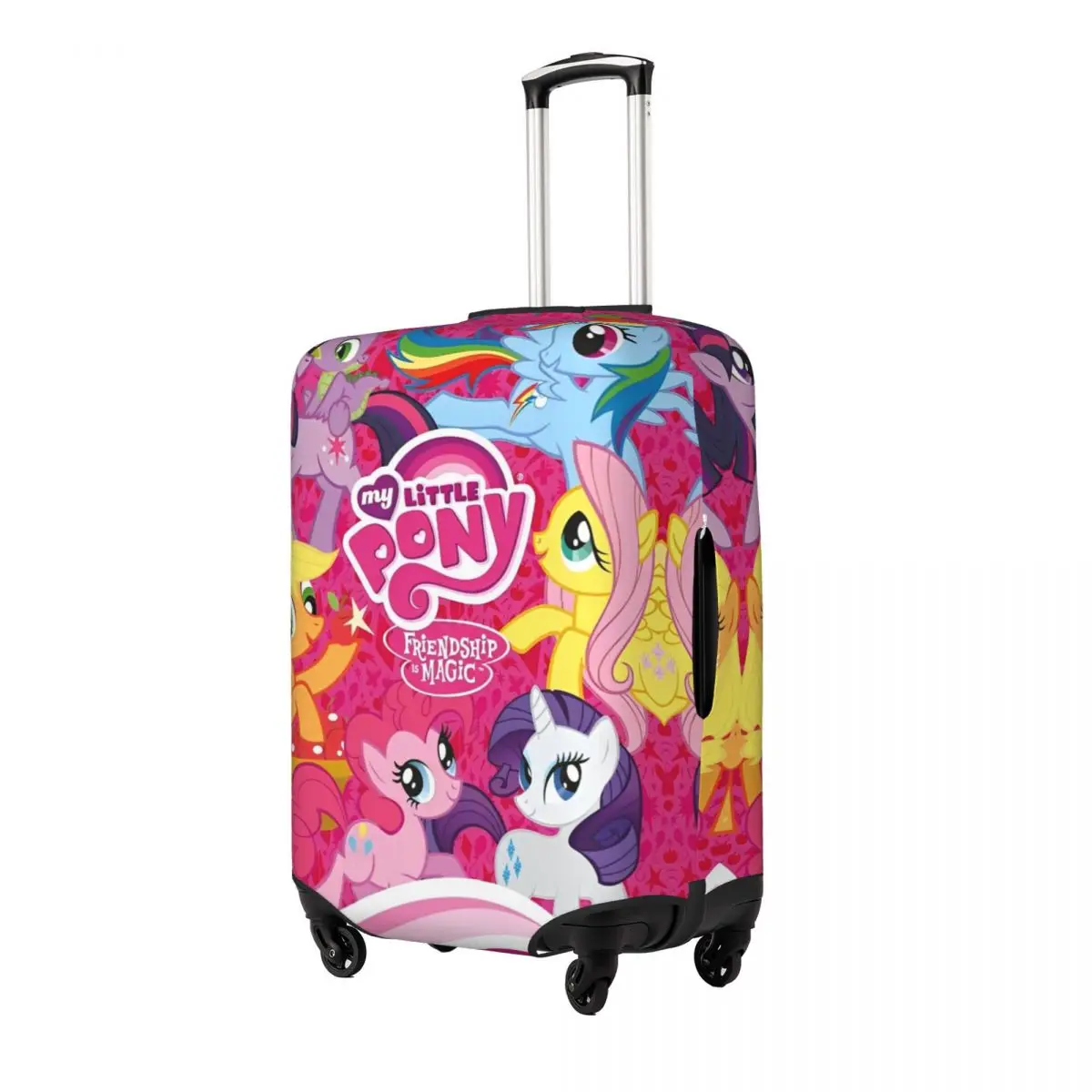 MINISO My Little P-pony Suitcase Cover Holiday Useful Luggage Supplies Business Protector