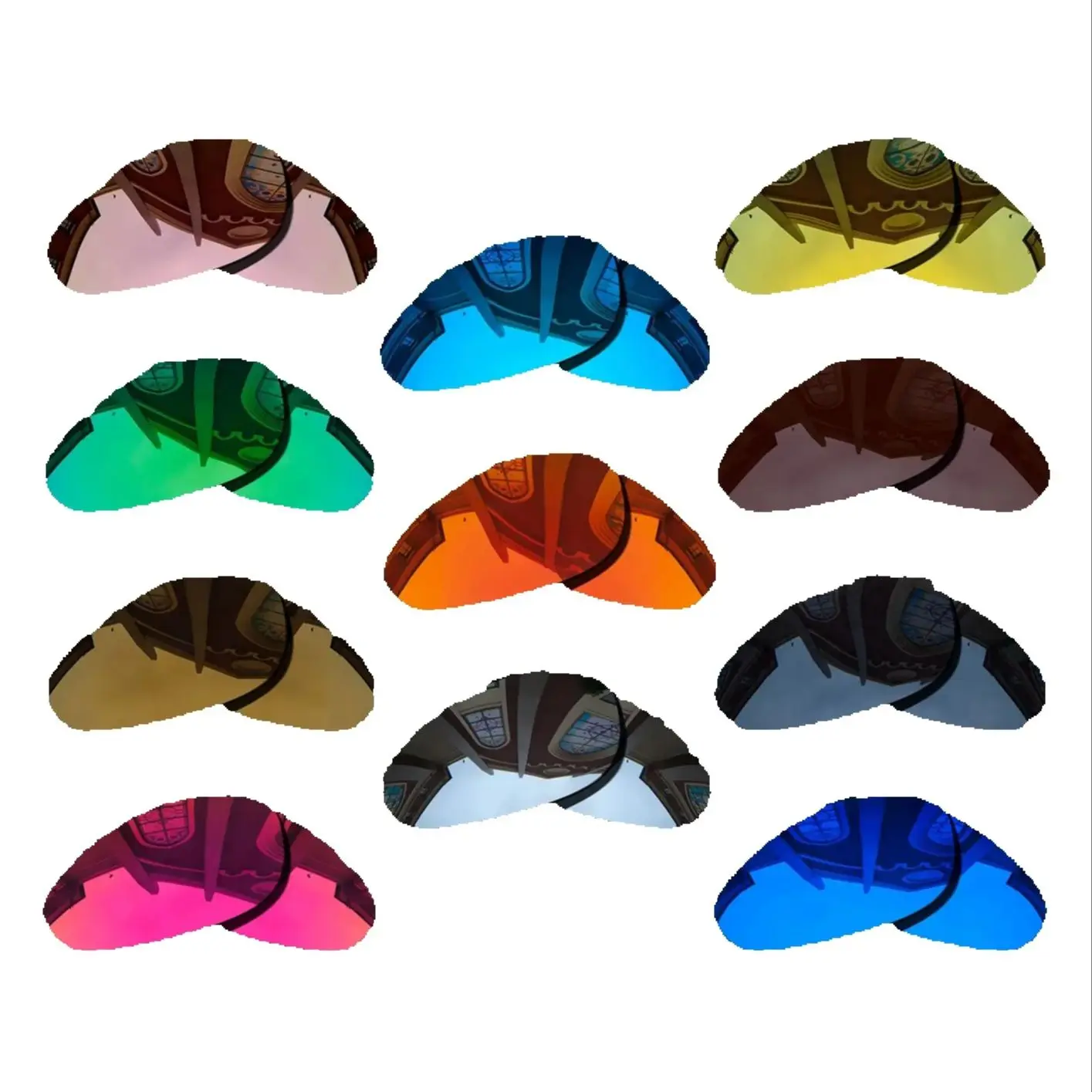 Sunglasses Polarized Replacement Lenses for Oakley Straight Jacket 1999 Anti-Reflective Mirror Coating - Varieties
