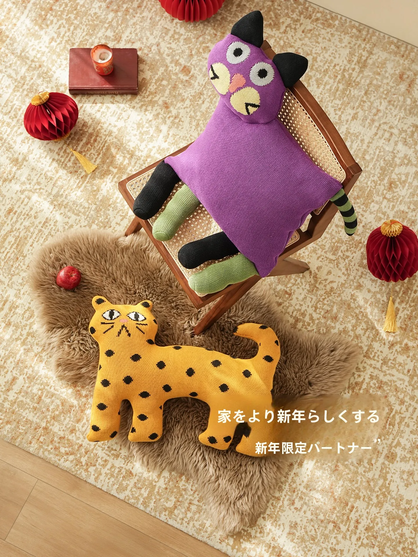 

Новогодняя креативная декоративная подушка для гостиной, дивана, милые куклы-подушки, тканевая подушка для дома, наполнитель из ПП хлопка, съемный чехол